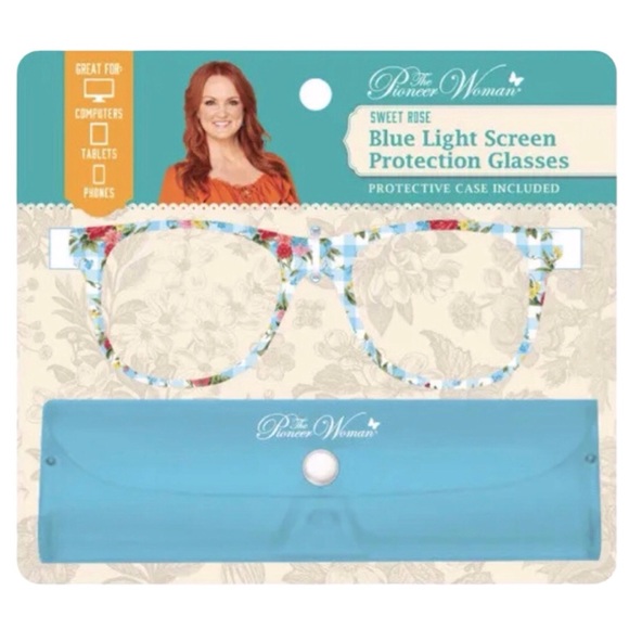 The Pioneer Woman Accessories - The Pioneer Woman Blue Light Screen Protection Glasses with Case
